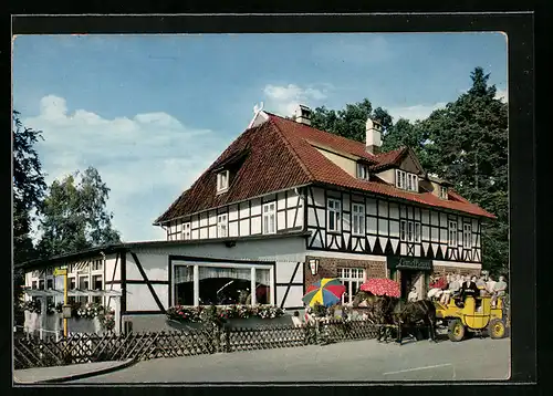 AK Dierkshausen über Buchholz, Gasthaus Landhaus Dierkshausen