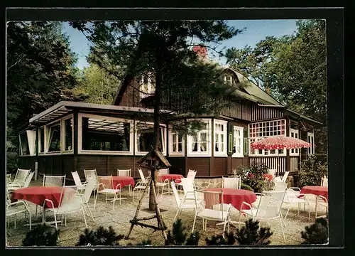 AK Hanstedt Bez. Harburg, Waldhaus Hanstedt, Gasthaus und Pension