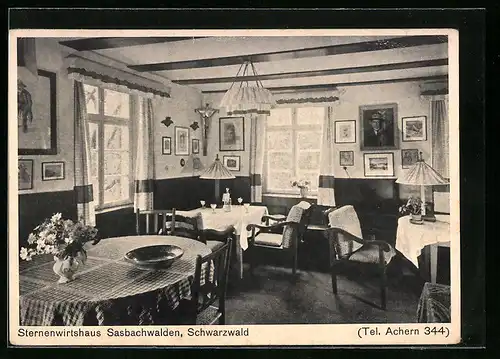AK Sasbachwalden, Gasthaus Sternenwirtshaus