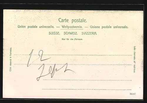 AK Goeschenen, Tunnel der Gotthardbahn