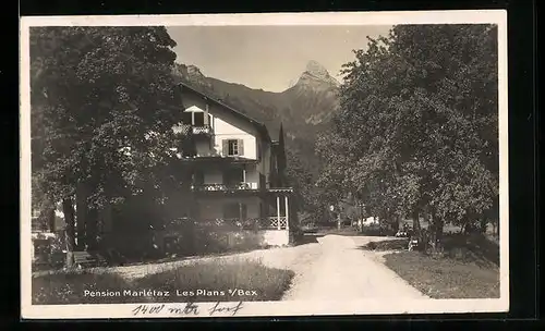 AK Les Plans-sur-Bex, Pension Marlétaz