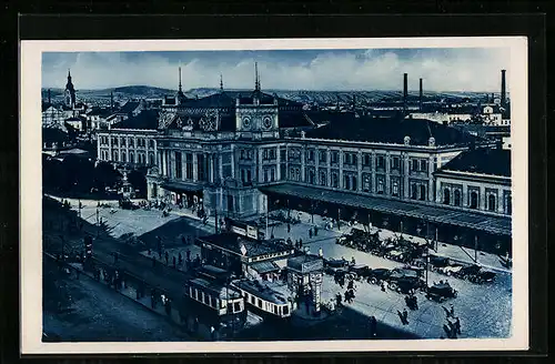 AK Brno, Nádrazi, Strassenbahn