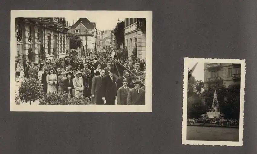 Fotoalbum mit 175 Fotografien, Ansicht Unterwössen, 1939 Mädchen Hildegard im Chiemgau, Landschaften, Mode der zeit 35