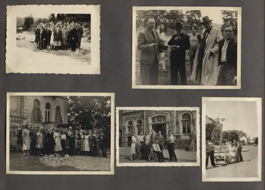 Fotoalbum mit 175 Fotografien, Ansicht Unterwössen, 1939 Mädchen Hildegard im Chiemgau, Landschaften, Mode der zeit 39