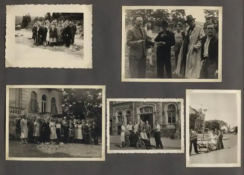 Fotoalbum mit 175 Fotografien, Ansicht Unterwössen, 1939 Mädchen Hildegard im Chiemgau, Landschaften, Mode der zeit 39