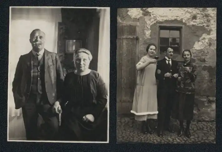 Fotoalbum mit 175 Fotografien, Ansicht Unterwössen, 1939 Mädchen Hildegard im Chiemgau, Landschaften, Mode der zeit 46