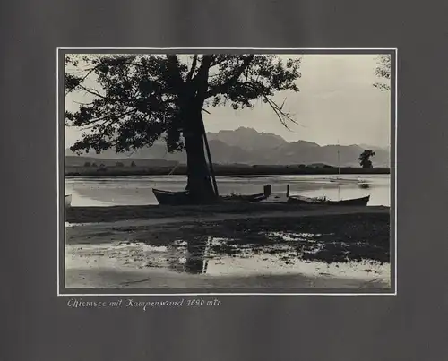 Fotoalbum mit 175 Fotografien, Ansicht Unterwössen, 1939 Mädchen Hildegard im Chiemgau, Landschaften, Mode der zeit