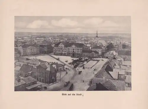 Fotoalbum mit 20 Lichtdrucken Georg Stilke-Berlin, Ansicht Mitau / Jelgava, Synagoge, Soldatenheim, Hotel Linde, Postst