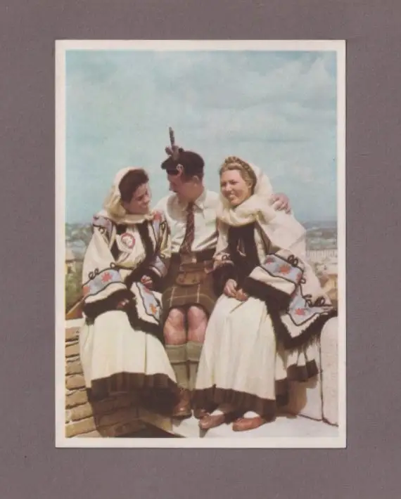 Fotoalbum mit 26 Fotografien, Berlin 1951 III. Weltfestspiele der Jugend und Studenten für den Frieden (FDJ), DDR 11