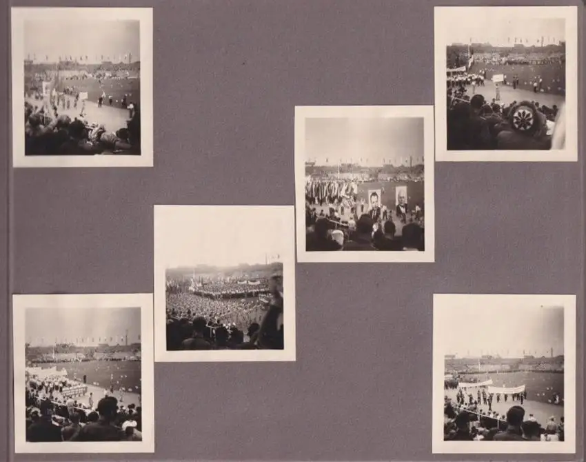 Fotoalbum mit 26 Fotografien, Berlin 1951 III. Weltfestspiele der Jugend und Studenten für den Frieden (FDJ), DDR 6