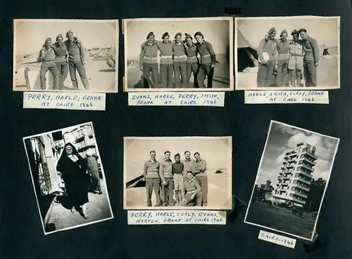 Fotoalbum mit 228 Fotografien, 8 Bat. Royal Warwickshire Rgt. in Ost-Afrika, Palestina, Ägypten, Jerusalem, Soldaten