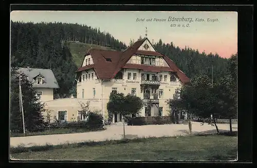 AK Bärenburg, Hotel und Pension Bärenburg