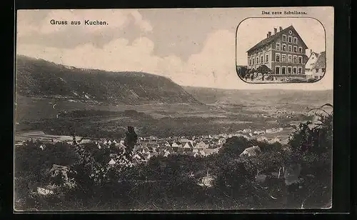 AK Kuchen, Totalansicht, Das neue Schulhaus