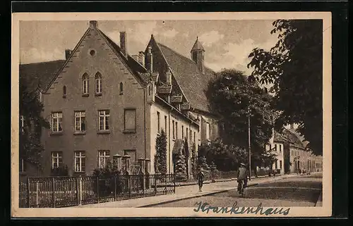 AK Delitzsch, Bürgerhospital und Kirche