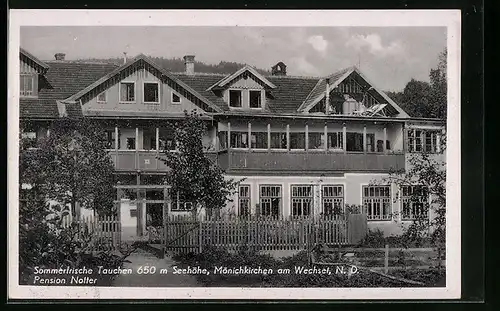 AK Tauchen bei Mönichkirchen, Pension Notter