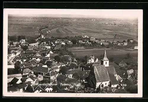 AK Tulbing, Totalansicht, Fliegeraufnahme