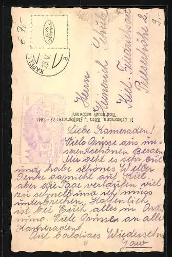 AK Preiner Gscheid, Gasthof Geyschläger mit Rax