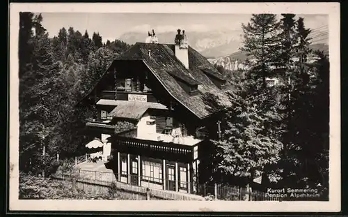 AK Semmering, Pension Alpenheim