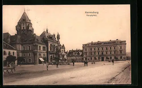 AK Korneuburg, Partie am Hauptplatz