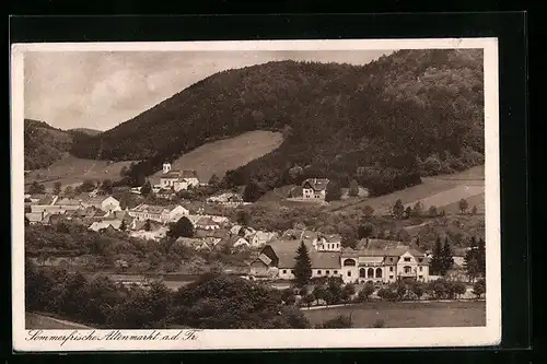 AK Altenmarkt a. d. Tr., Ortsansicht aus der Vogelschau