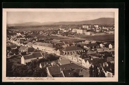 AK Traiskirchen, Ortsansicht aus der Vogelschau