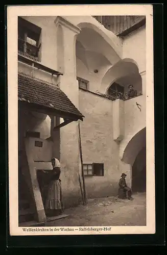 AK Weissenkirchen /Wachau, Raffelsberger-Hof