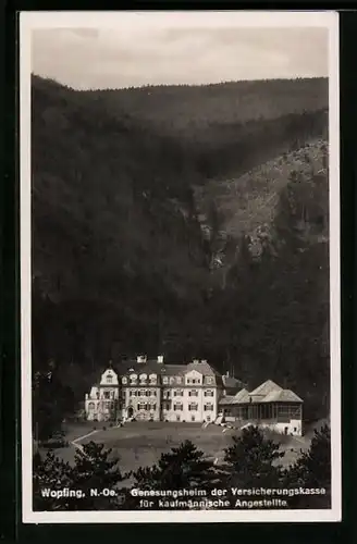 AK Wopfing, Genesungsheim der Versicherung für kaufmännische Angestellte