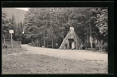 AK Schildau Köte, im Harz
