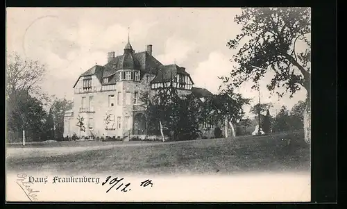 AK Opladen, Hotel Haus Frankenberg