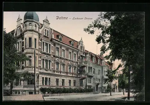 AK Dahme, Partie in der Luckauer Strasse