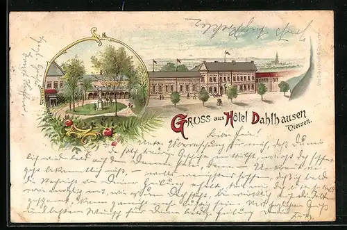 Lithographie Viersen, Hotel Dahlhausen