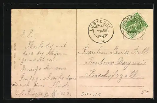 AK Fräulein in Tracht spielt auf einer Zither