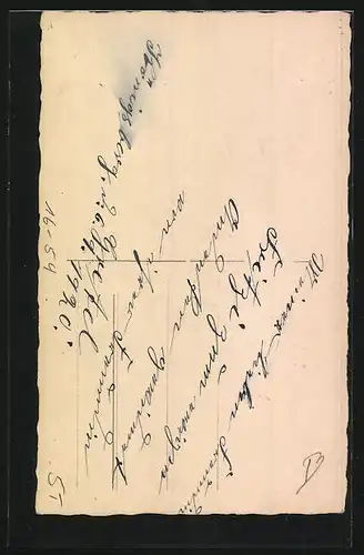 Foto-AK Modisch gekleidete Frau in einer Studiokulisse