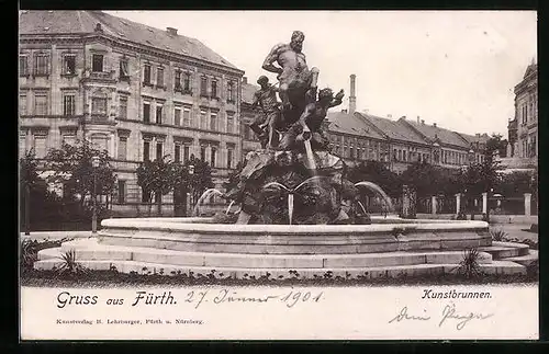 AK Fürth, Kunstbrunnen