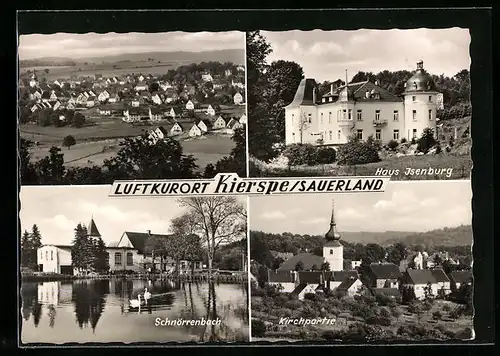 AK Kierspe /Sauerland, Schnörrenbach, Haus Isenburg