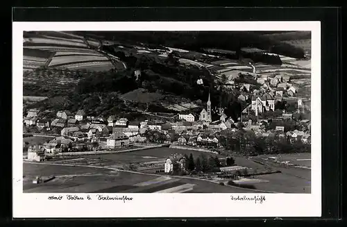 AK Bad Soden, Ortsansicht aus der Vogelschau