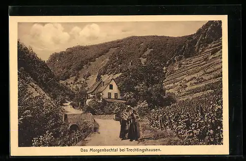 AK Trechtingshausen, Partie im Morgenbachtal
