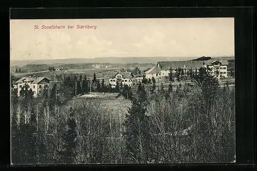 AK Starnberg, Blick zum St. Josefsheim