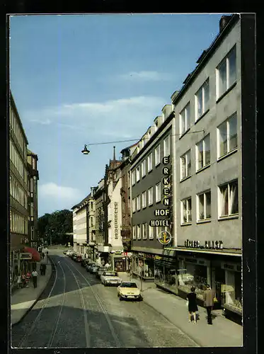 AK Kiel, Dänische Strasse, Hotel Erken