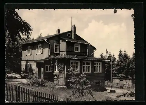 AK Oberhof, Forsthaus Settelbach im Grünen