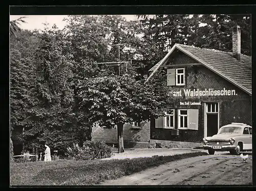AK Brotterode i. Thür. Wald, Restaurant Waldschlösschen