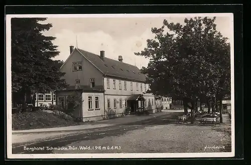 AK Schmücke / Thür. Wald, Berghotel