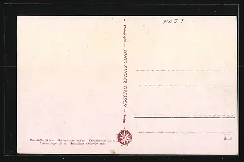 AK Paulsdorf, Talsperre Malter mit Strandbad Seeblick