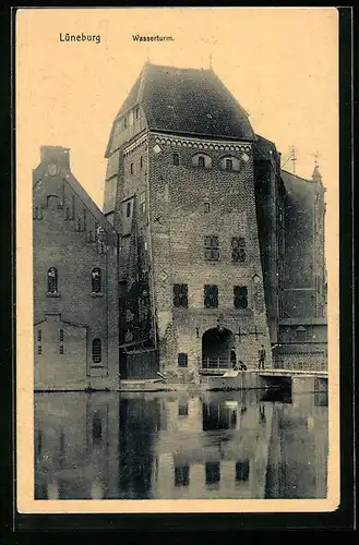 AK Lüneburg, am Wasserturm