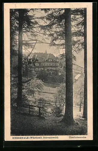 AK Herrenalb / Schwarzwald, Haus Charlottenruhe