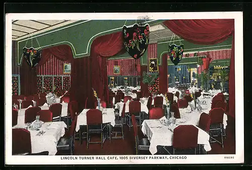 AK Chicago, IL, Lincoln Turner Hall Café, 1005 Diversey Parkway