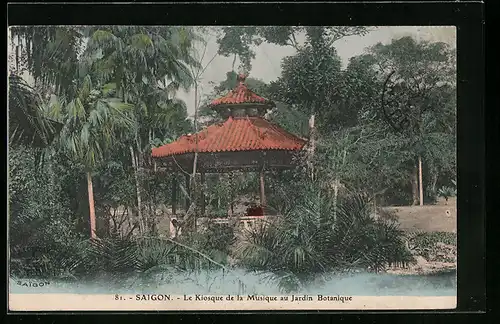 AK Saigon, le Kiosque de la Musique au Jardin Botanique