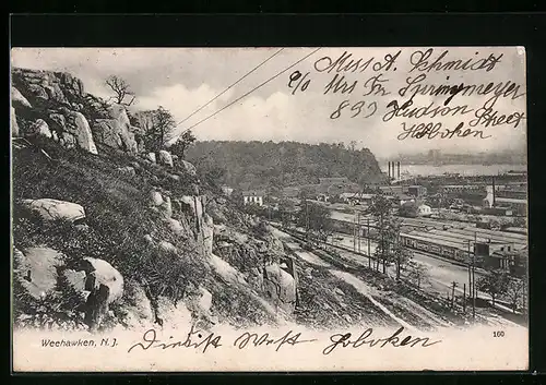 AK Weehawken, NJ, General View