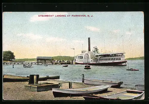 AK Fairhaven, NJ, Steamboat landing