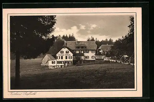 AK Zuflucht / bad. Schwarzwald, Kurhotel Zuflucht
